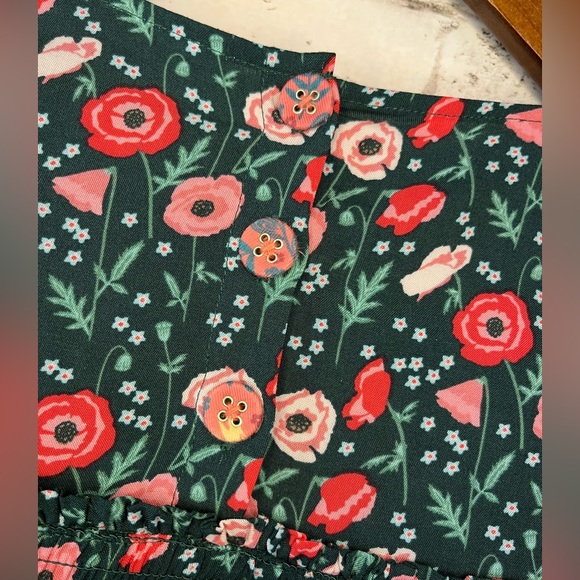 435 by Matilda Jane Floral Flowy Top Girl Size 12 NWT - Picture 5 of 8